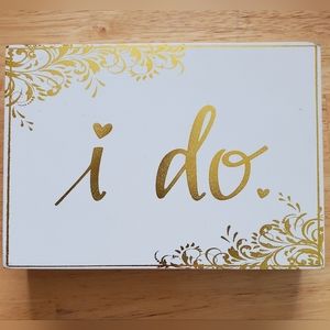 I Do Wooden Sign